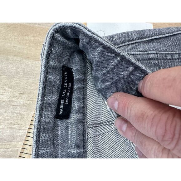 Sanctuary Marine Full Length Jeans Standard Rise 24 Ash Gray NWTs $139 Colette - Picture 5 of 6